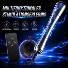 Laden Sie das Bild in den Galerie-Viewer, 110 mm Elektro Schock Metall Buttplug elektrische Stimulator Prostata Massager