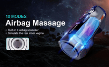 Laden Sie das Bild in den Galerie-Viewer, 10 Heizung Modi XT7 Automatischer Masturbator Cup mit Bluetooth-Steuerung und LED-Bildschirm