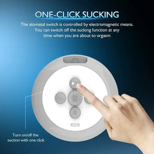 Laden Sie das Bild in den Galerie-Viewer, Tragbarer automatischer männlicher Masturbator mit 8 Modi und 9 Geschwindigkeiten, Teleskop-Saugfunktion