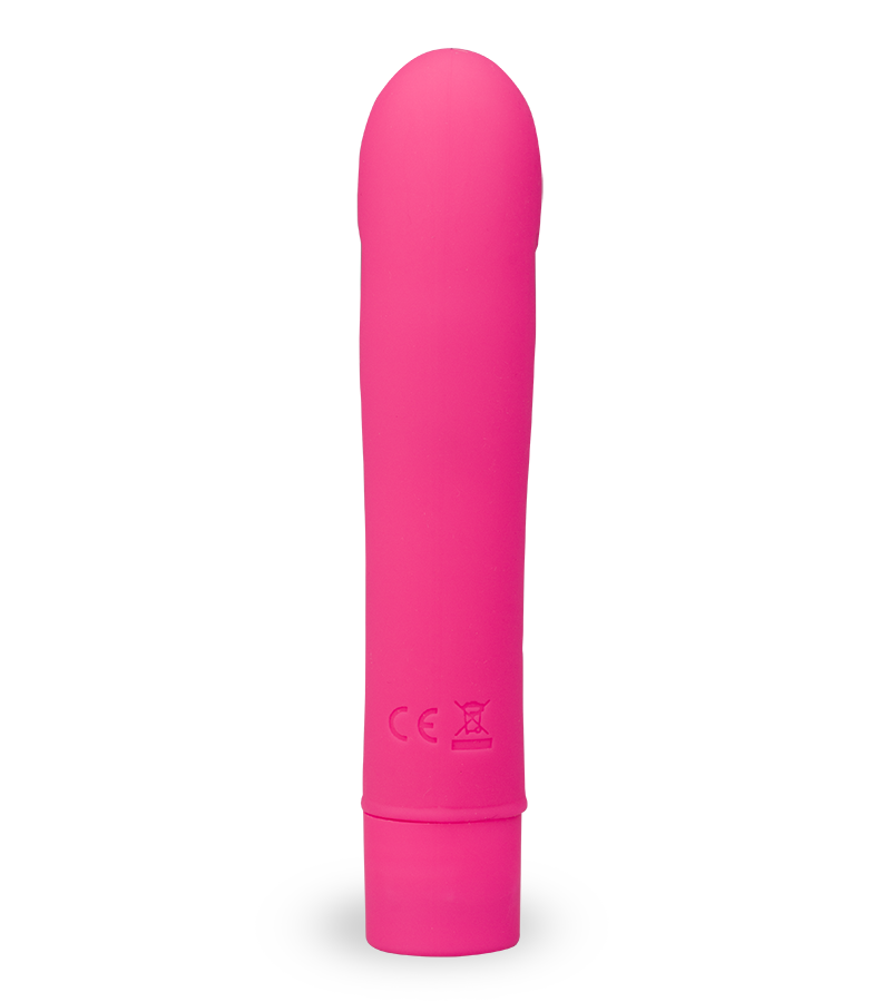 13 cm langer Vibrator mit gerilltem Schaft