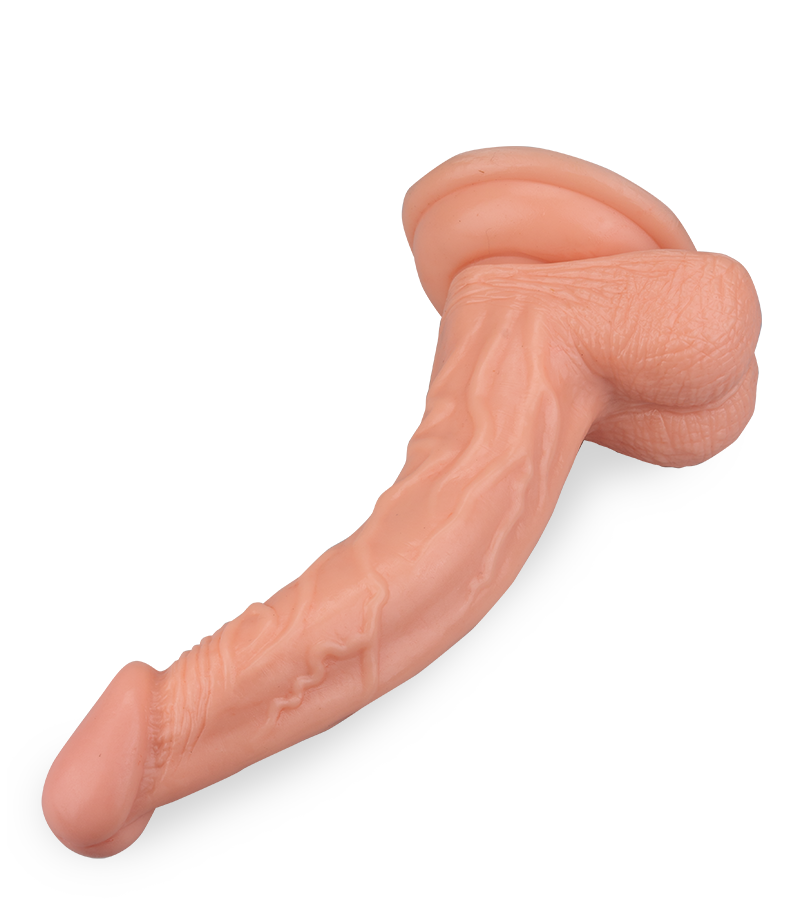 18 cm langer Saugnapf-Dildo