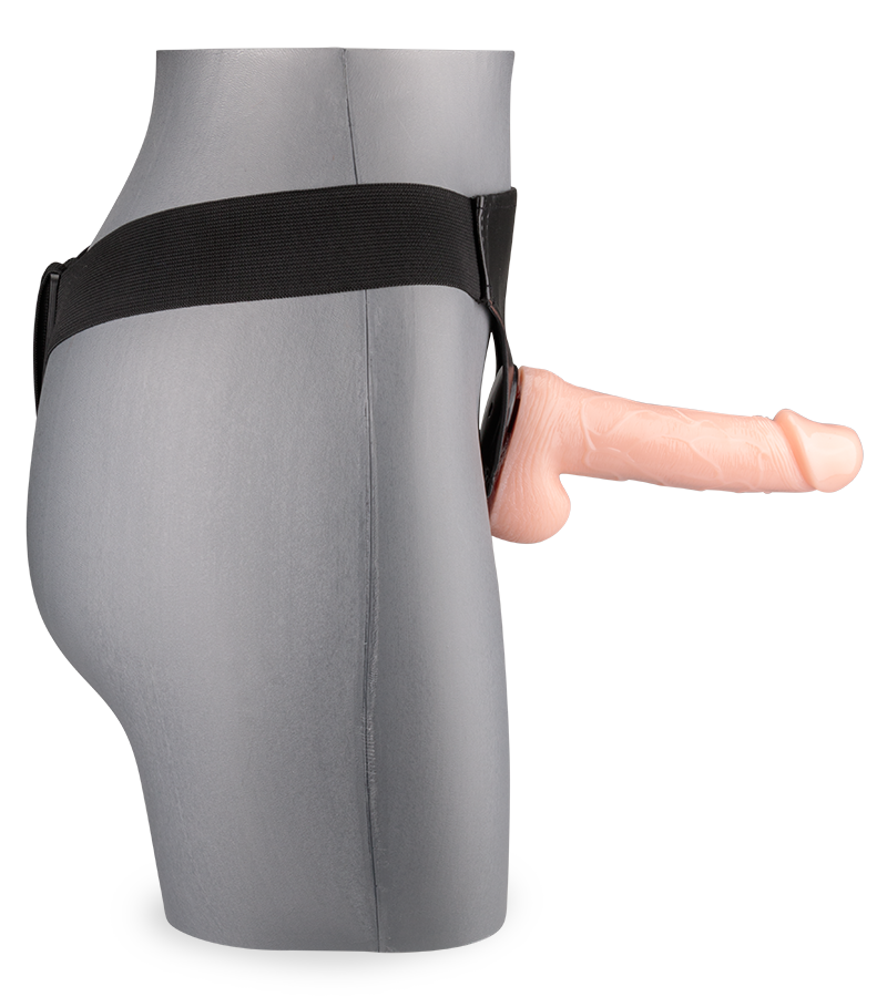 18 cm langer Umschnalldildo