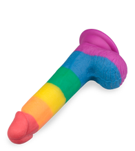 Laden Sie das Bild in den Galerie-Viewer, 19 cm langer Saugnapf-Dildo Pride