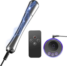Laden Sie das Bild in den Galerie-Viewer, 110 mm Elektro Schock Metall Buttplug elektrische Stimulator Prostata Massager