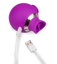 Laden Sie das Bild in den Galerie-Viewer, 2-in-1-Klitorisstimulator Mr Quack