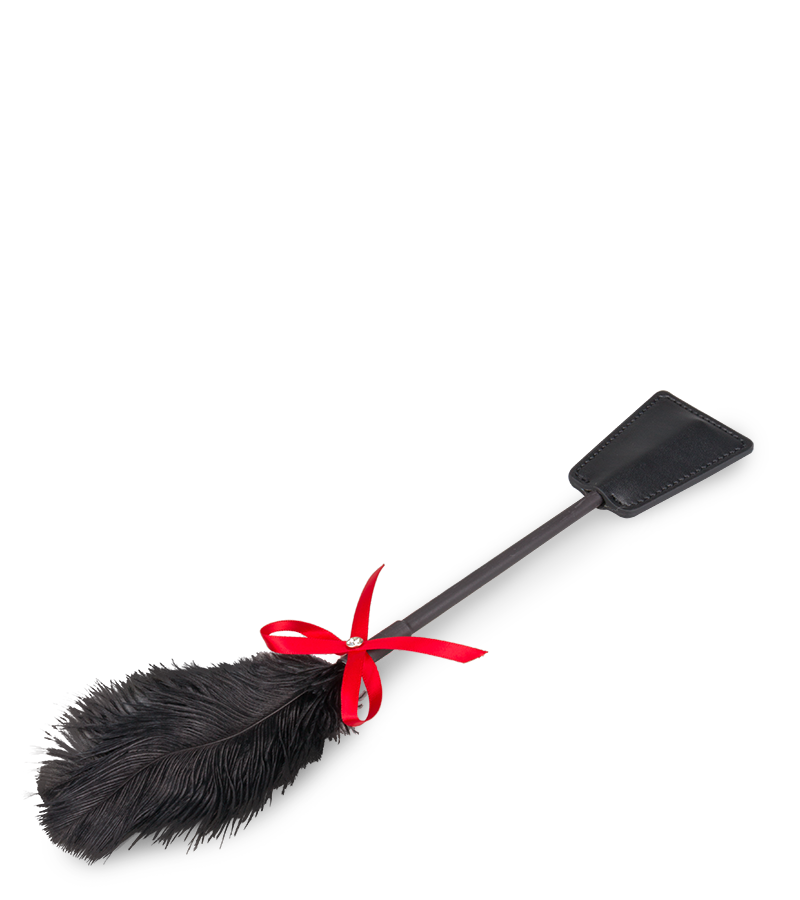 2-in-1-Reitgerte mit Feder