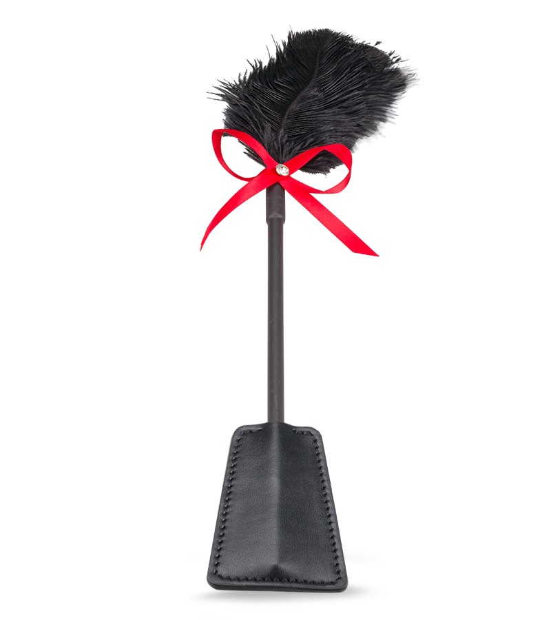 2-in-1-Reitgerte mit Feder