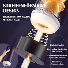 Laden Sie das Bild in den Galerie-Viewer, 7 einziehbares Ein-Knopf-Burst-Lautloses elektrisches Masturbationsgerät für