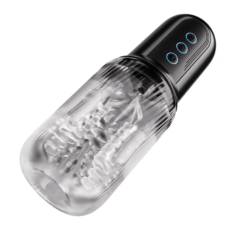 Sperma Jäger- 4 in 1 Deep Throat Trainer Master Auto & Manual Sucking Electric Masturbator