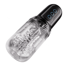 Laden Sie das Bild in den Galerie-Viewer, Sperma Jäger- 4 in 1 Deep Throat Trainer Master Auto &amp; Manual Sucking Electric Masturbator