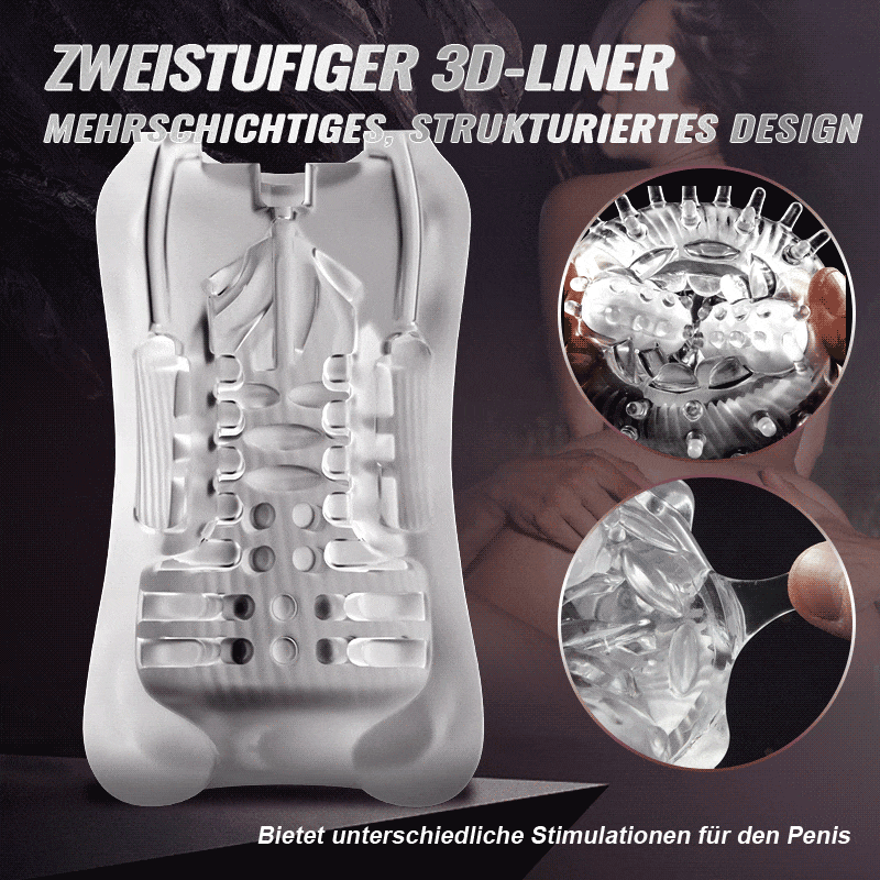 Sperma Jäger- 4 in 1 Deep Throat Trainer Master Auto & Manual Sucking Electric Masturbator