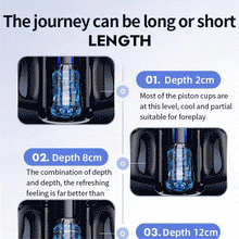 Laden Sie das Bild in den Galerie-Viewer, LETEN Masturbator mit 10 stoßenden Hochgeschwindigkeits und Telefonhalter