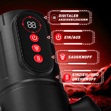 Laden Sie das Bild in den Galerie-Viewer, Terminator - Oral x Vagina！9 Stretching Swivelling 9 Lutschen mit Griff Männlicher Masturbator