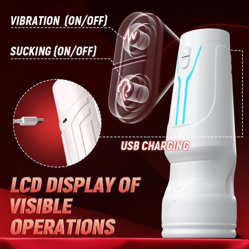 City Light - Saugender Mund Vibrierender männlicher Streichler