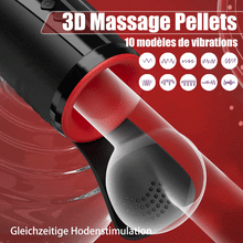 Laden Sie das Bild in den Galerie-Viewer, Kavallerist-10 Vibration 5 Oral Lutschen 3 Twisting Spinning Glans Training + Masturbation