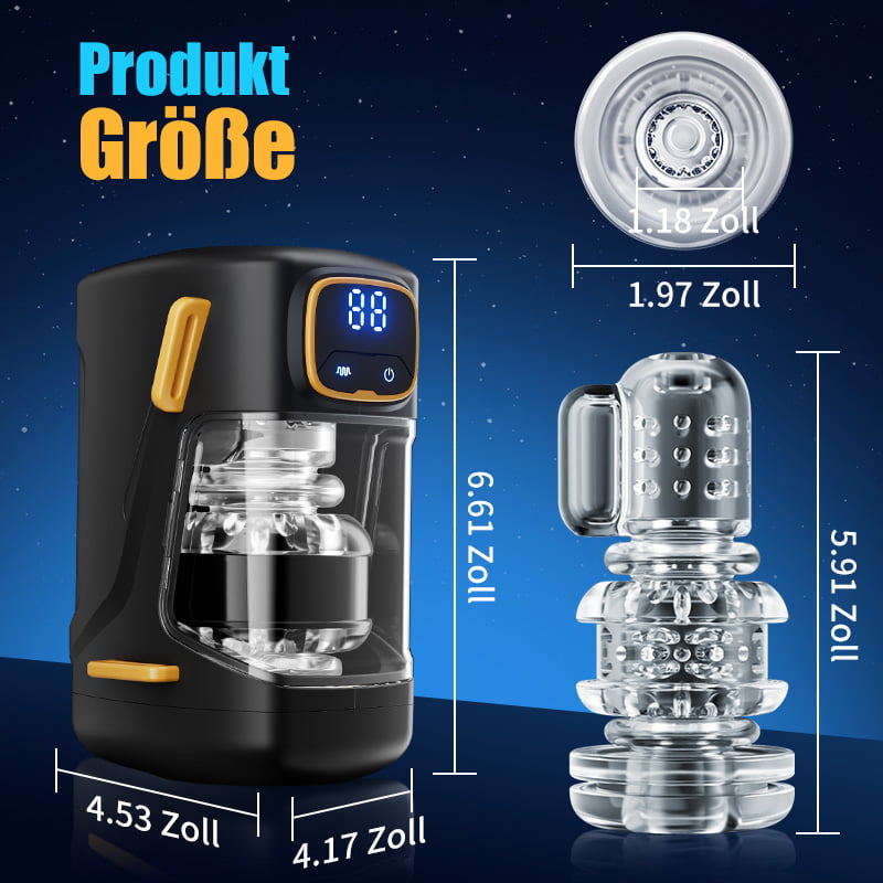 DeepRide X ThrustMate Pro – Masturbator mit 300 Stößen/Min