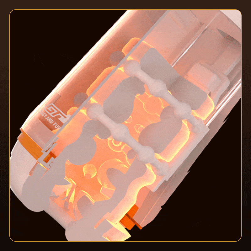 Vulcan - Pulse 9 Stoß- und Vibrationsmasturbatorbecher