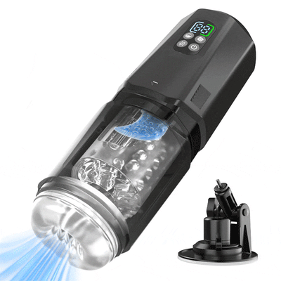 GripMax – Freihändiger Masturbator für Männer mit Saugnapfhalterung