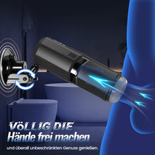 Laden Sie das Bild in den Galerie-Viewer, GripMax – Freihändiger Masturbator für Männer mit Saugnapfhalterung