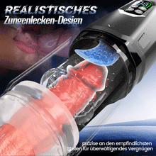 Laden Sie das Bild in den Galerie-Viewer, GripMax – Freihändiger Masturbator für Männer mit Saugnapfhalterung