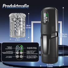 Laden Sie das Bild in den Galerie-Viewer, GripMax – Freihändiger Masturbator für Männer mit Saugnapfhalterung