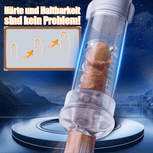 Laden Sie das Bild in den Galerie-Viewer, Launcher – Vibrations-Saug-Gerät mit transparentem Innenschlauch zur Penisvergrößerung und -erneuerung