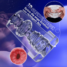 Laden Sie das Bild in den Galerie-Viewer, 2IN1 Penispumpe 6 Saugmodi Schwarze Matte Textur YINGJUE