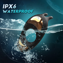 Laden Sie das Bild in den Galerie-Viewer, Bunny Hopper——Vibrating Cock Ring with Rabbit Design, Rechargeable Penis Ring Vibrator with 9 Vibration Modes