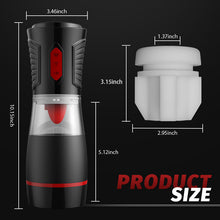 Laden Sie das Bild in den Galerie-Viewer, Nalini 4 Sucking Modes &amp; 7 Tongue Licking Male Masturbator