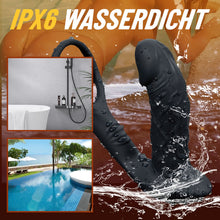 Laden Sie das Bild in den Galerie-Viewer, 9-fach Wackel- &amp; Vibrations-Analvibrator mit App-Steuerung und Penisring