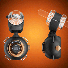 Laden Sie das Bild in den Galerie-Viewer, AssistPro 2.0 - 9 Vibrationen &amp; Schwingen &amp; Stoßen Hands-Free Hüftgurt-Strap-On Masturbator für Männ