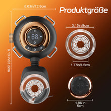 Laden Sie das Bild in den Galerie-Viewer, AssistPro 2.0 - 9 Vibrationen &amp; Schwingen &amp; Stoßen Hands-Free Hüftgurt-Strap-On Masturbator für Männ