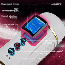 Laden Sie das Bild in den Galerie-Viewer, Throb - Dual-End Vibrator Ausdauer-Trainer Edging-Verzögerung &amp; Endurance-Builder Masturbator für