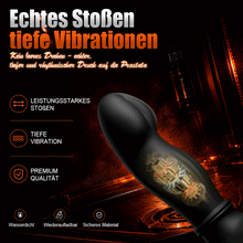 Laden Sie das Bild in den Galerie-Viewer, Hugo – Tragbarer Prostata-Massager mit Stoßbewegungen, Gurten sowie App- &amp; Fernbedienungs-Doppelsteuerung