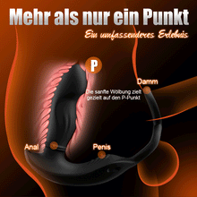 Laden Sie das Bild in den Galerie-Viewer, Hugo – Tragbarer Prostata-Massager mit Stoßbewegungen, Gurten sowie App- &amp; Fernbedienungs-Doppelsteuerung