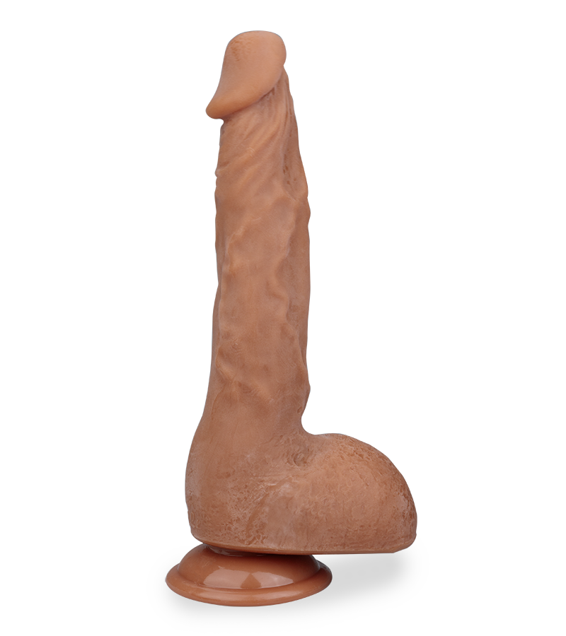 25 cm langer Naturdildo mit Saugnapf Samuel