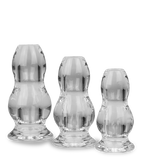 3 Tunnel-Plugs im Set Glyp