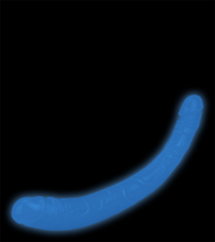 Laden Sie das Bild in den Galerie-Viewer, 37 cm langer phosphoreszierender Doppeldildo Lumino