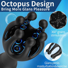 Laden Sie das Bild in den Galerie-Viewer, 360°Körner Stimulation Masturbator Penismassage mit 10 Leistungsstarke Vibrationsmodi