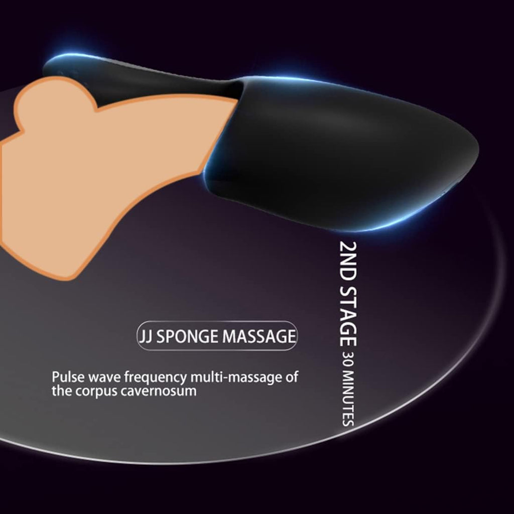 Männlicher Cup-Masturbator Penis Trainings Vibrator mit Zunge Lecken und 10 Vibrationsmodi zur Herren Masturbation Vergnügen Silikon Eichel Massagegerät Sexspielzeug für Männer