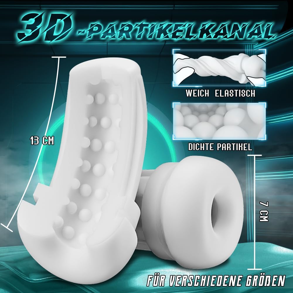 Elektrischer Masturbator Sex spielzeug für die männer mit 7 Saugmodi & 10 Vibrationsmodi Blowjob mit 6 Luftlöcher Masturbieren für männer Masturbatoren mit 3D Vagina Pussy Taschenmuschi Sexspielzeug