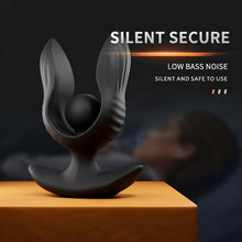 Laden Sie das Bild in den Galerie-Viewer, Aufblasbarer Analplug mit 10 Vibrationsmodi Vibrator Anal Dildo Riesige Butt Plug Anal Expansion Sex Spielzeug Männlichen Prostata-massagegerät anal vibrator