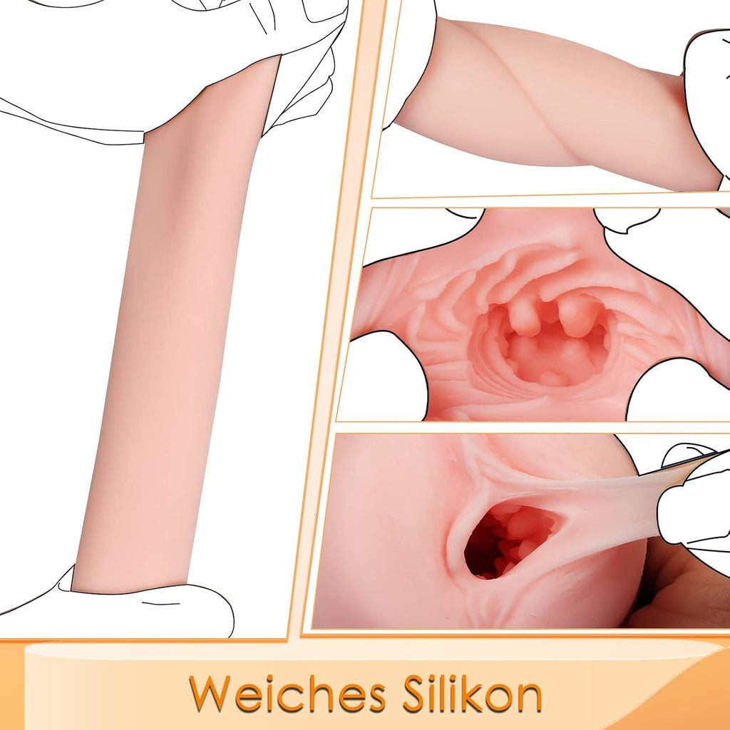 Naughty devil Masturbator Egg Taschenmuschi Realistisch Masturbieren für Männer Muschi Pussy Vagina Sex Toys Sex Spielzeug