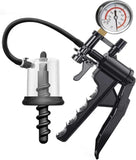 Analplug Dehner mit Vacuum Pump, Analdehner Anal Vagina Stimulator Butt Plug Expander, Analpumpe Prostata Massaager Analspielzeuge, Anal Dilator Masturbator Sexspielzeug für Frauen and Männer