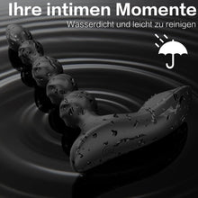 Laden Sie das Bild in den Galerie-Viewer, Analvibrator Analplug Vibratoren, Silikon Analkugeln mit 10 Vibrationmodi Buttplug Prostata Stimulator Sexspielzeug für Männer, Frauen, Paare