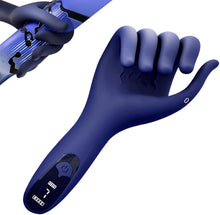 Laden Sie das Bild in den Galerie-Viewer, Finger Penis Trainer Vibrator mit 9 Vibrationsmodi,Eichelvibrator Eichel Stimulator Masturbatoren Mann Sexspielzeug für Männer Solo