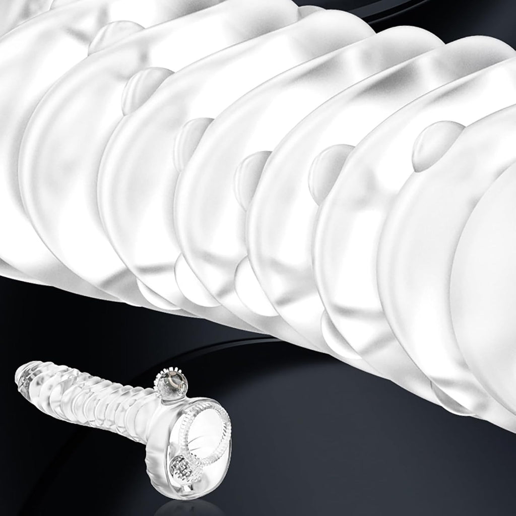 Dildo Vibrator mit 10 Vibrationmodi und Fernbedienung Analvibrator Buttplug Klitorisstimulator G-Punkt-Prostata-Stimulator Klitoris-Massagegerät Analdildo für Frauen Männer Paare