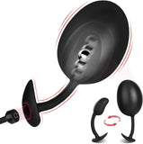 Neuer Aufblasbar Analplug Mit Magnetverschluss-System für Luftpumpe Sex Spielzeug für die Männer, Verstellbar Riesen Dildo Butt Plug Abnehmbarer, Sex Toys Anal Plug SM Sexspielzeug für Paare Frauen