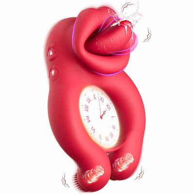 Penisring Sex spielzeug für Paare extrem sex, Erotik Zunge Cockring Sex Spielzeug für die Männer Extrem mit 10 Vibrationsmodi, Dual Penisringe Massagegerät Erotisches Sexspielzeug für Klitoris