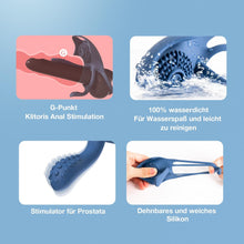 Laden Sie das Bild in den Galerie-Viewer, Penisring Vibrator mit App, Sex spielzeug für Paare extrem sex, Penisringe Erotik Sex Spielzeug für die Männer, Cockring für Klitoris Penis, Erotisches Pleasure Ring mit 5 Vibrationsmodi Sex Toys